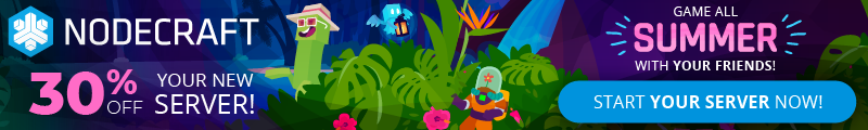 30% off your new server!  Game all summer with you friends.  Game characters in a vivid jungle.